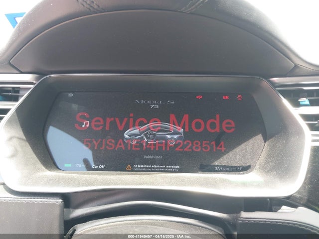 2017 TESLA MODEL S 5YJSA1E14HF228514 Photo 6