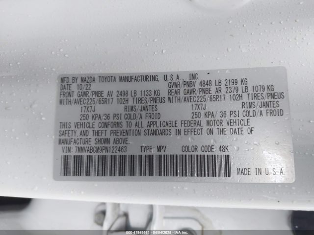 7MMVABCM9PN122463 Mazda Cx-50 2.5 S Preferred Plus