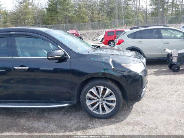 2014 ACURA MDX 5FRYD4H29EB013843 Photo 5