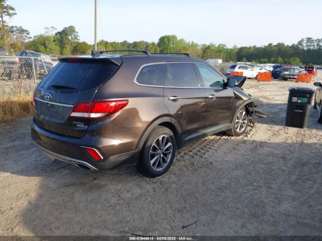 KM8SNDHF4HU166337 Hyundai Santa Fe Limited