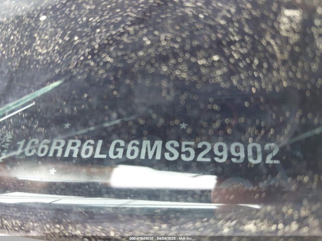 1C6RR6LG6MS529902 RAM 1500 Classic Slt  4x2 5'7 Box