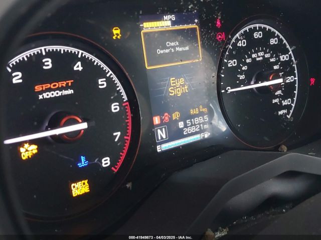JF2SKARC3MH538058 Subaru Forester Sport