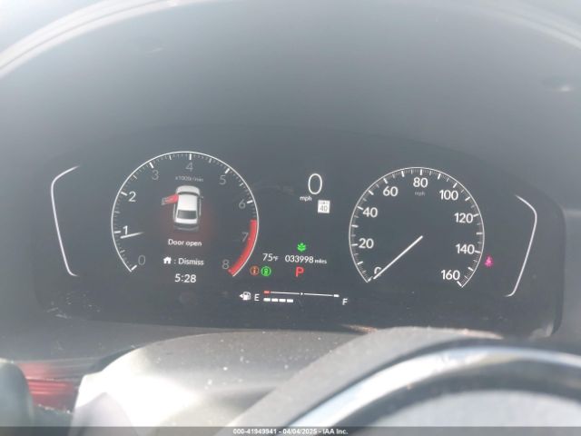 2HGFE1F78PH314024 Honda Civic Ex /ex W/o Bsi