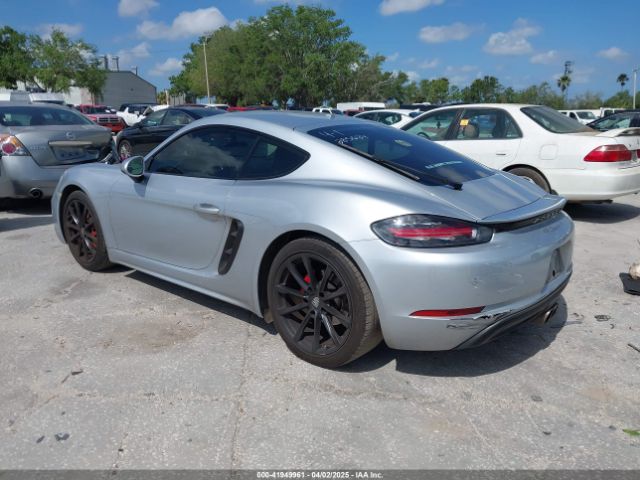 2017 PORSCHE 718 CAYMAN WP0AB2A87HS285634 Photo 2