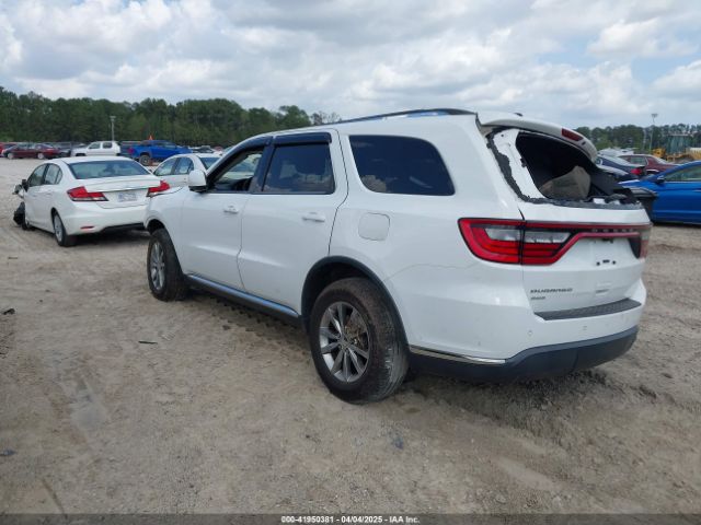 1C4RDJAGXGC331884 Dodge Durango Sxt