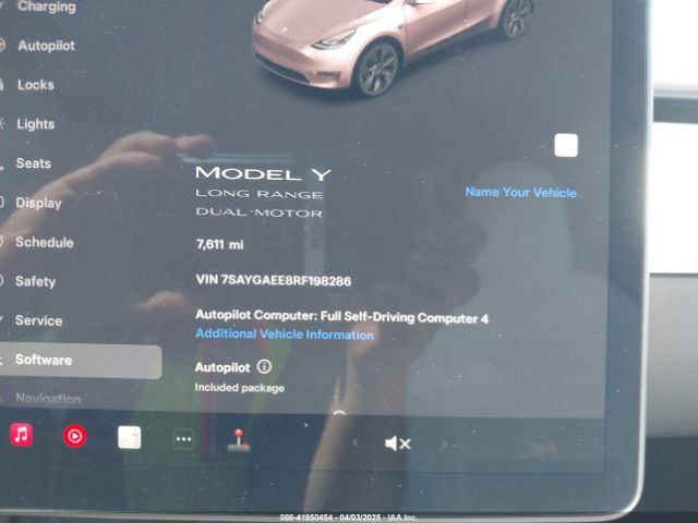 7SAYGAEE8RF198286 Tesla Model Y Long Range Dual Motor All-wheel Drive