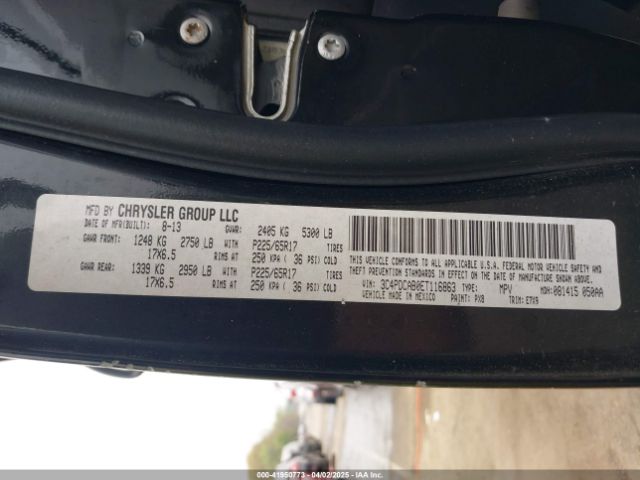 3C4PDCAB0ET116863 Dodge JOURNEY SE