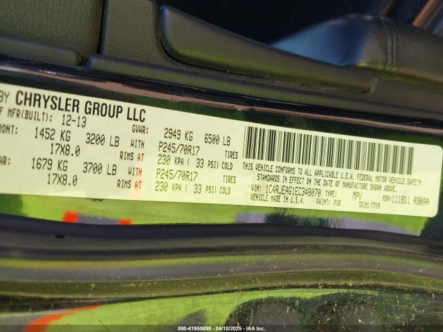 1C4RJEAG1EC348070 Jeep Grand Cherokee Laredo