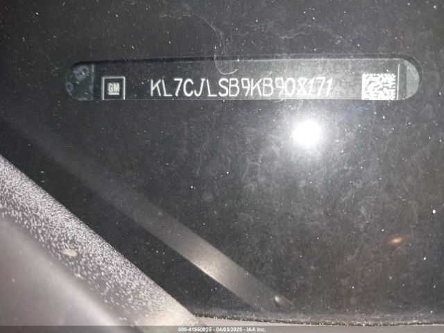 KL7CJLSB9KB908171 Chevrolet Trax Lt