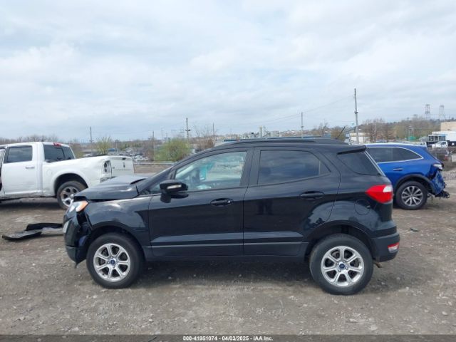 MAJ6S3GL6NC457610 Ford Ecosport Se