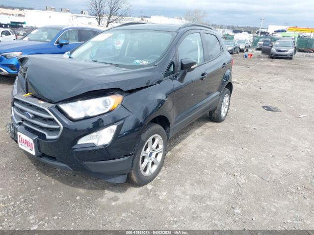 MAJ6S3GL6NC457610 Ford Ecosport Se