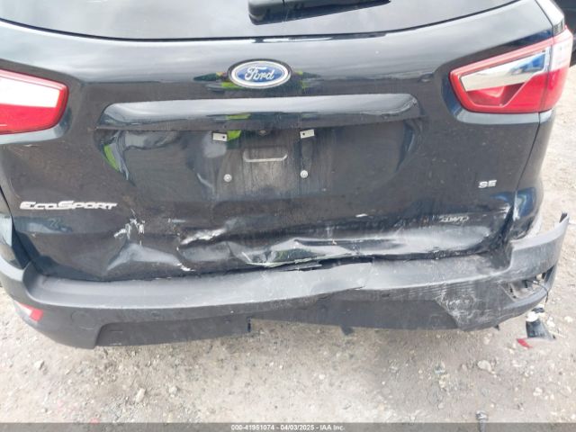MAJ6S3GL6NC457610 Ford Ecosport Se