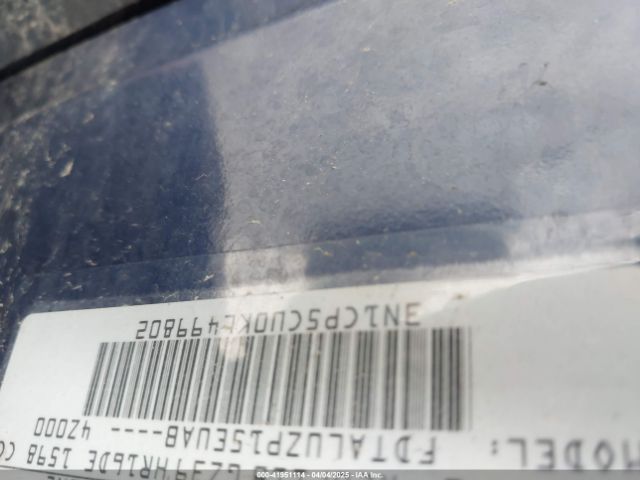 3N1CP5CU0KL499802 Nissan KICKS SR