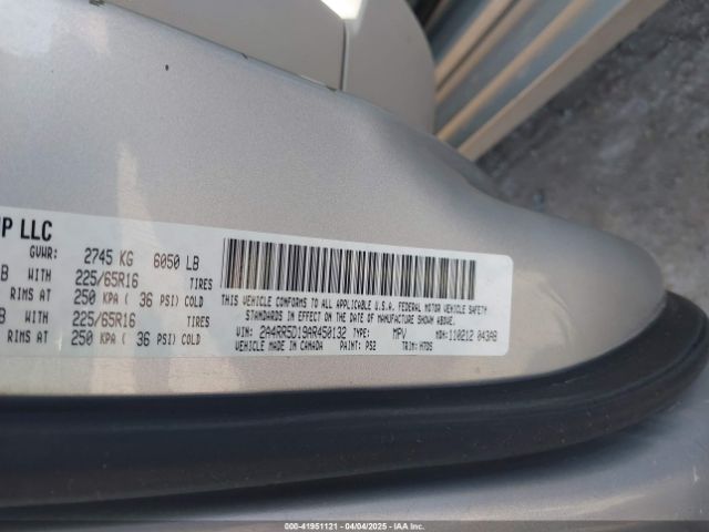 2010 CHRYSLER TOWN & COUNTRY 2A4RR5D19AR450132 Photo 8