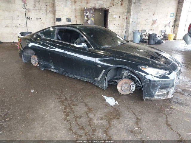 2018 Infiniti Q60 3.0t Luxe მანქანა იყიდება აუქციონზე, vin: JN1EV7ELXJM393036, აუქციონის ნომერი: 41951210