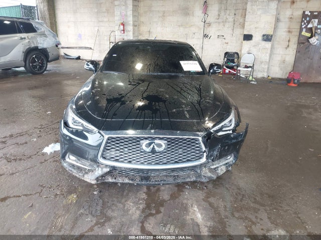 2018 Infiniti Q60 3.0t Luxe მანქანა იყიდება აუქციონზე, vin: JN1EV7ELXJM393036, აუქციონის ნომერი: 41951210