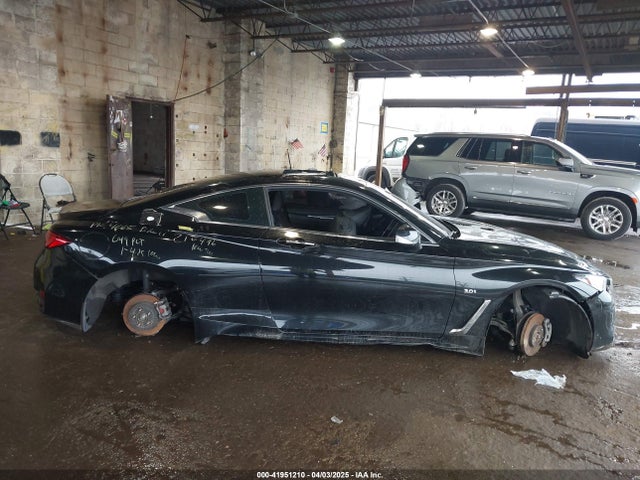 41951210 :رقم المزاد ، JN1EV7ELXJM393036 vin ، 2018 Infiniti Q60 3.0t Luxe مزاد بيع