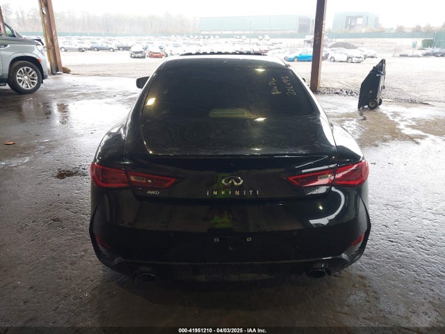 2018 Infiniti Q60 3.0t Luxe მანქანა იყიდება აუქციონზე, vin: JN1EV7ELXJM393036, აუქციონის ნომერი: 41951210