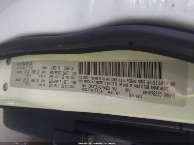 1C4PJMCBXFW784869 Jeep Cherokee Latitude