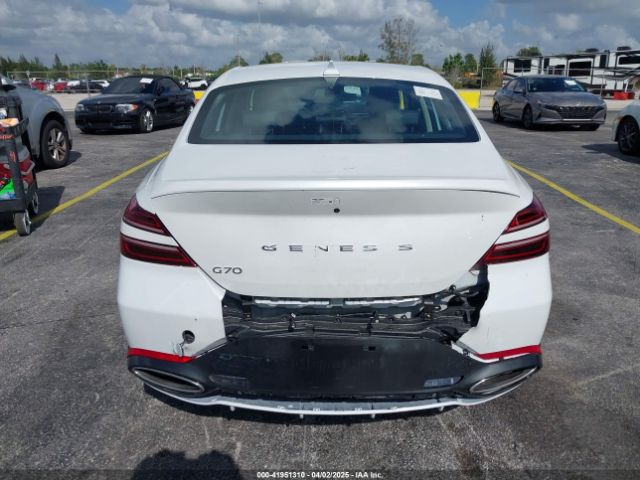 KMTG34SC1SU156324 Genesis G70 2.5t Rwd