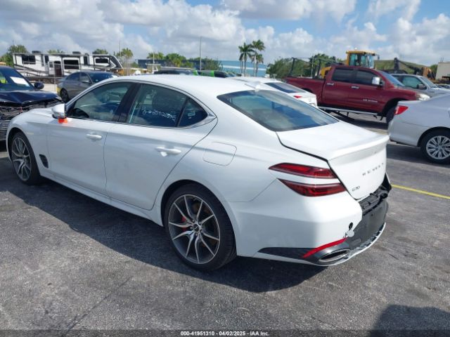 KMTG34SC1SU156324 Genesis G70 2.5t Rwd