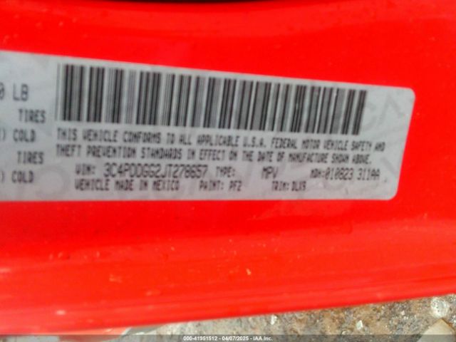 3C4PDDGG2JT278657 Dodge Journey Crossroad Awd