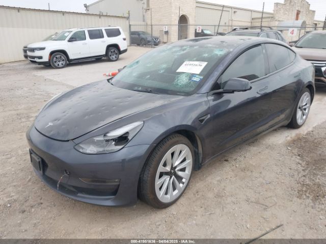2022 TESLA MODEL 3 5YJ3E1EB9NF208420 Photo 1