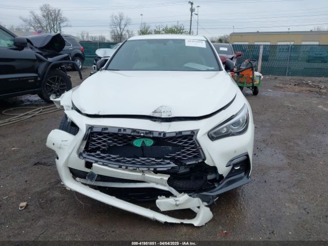 JN1FV7AR0LM660315 Infiniti Q50 Red Sport 400 Awd