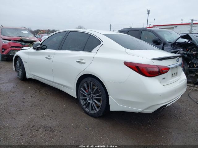 JN1FV7AR0LM660315 Infiniti Q50 Red Sport 400 Awd