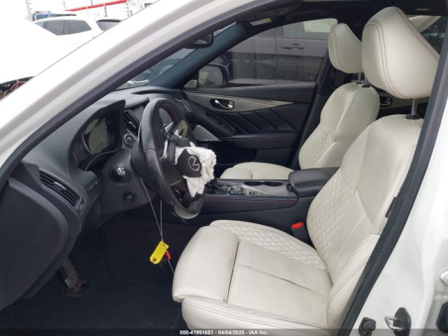 JN1FV7AR0LM660315 Infiniti Q50 Red Sport 400 Awd