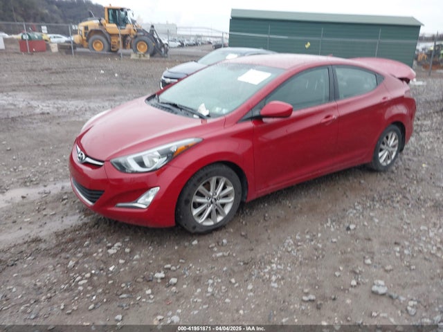 KMHDH4AE9GU586997 Hyundai ELANTRA SE