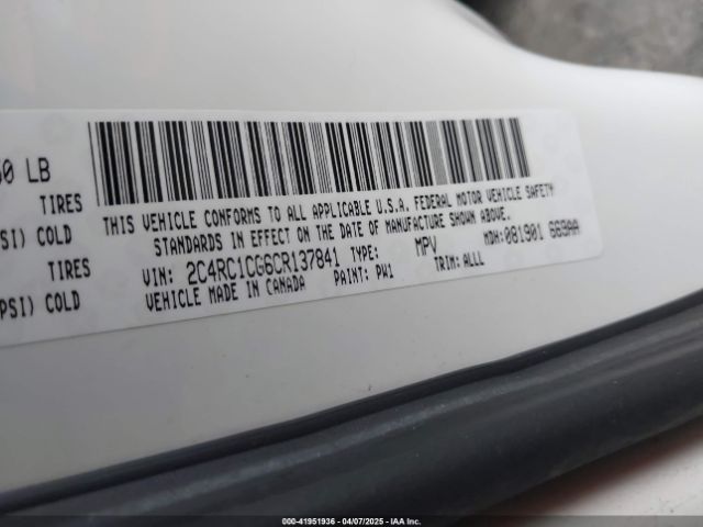 2012 CHRYSLER TOWN & COUNTRY 2C4RC1CG6CR137841 Photo 8
