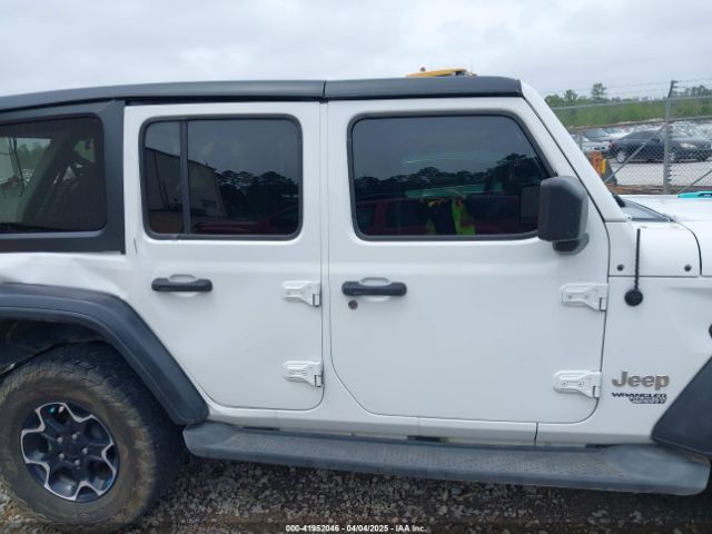 1C4HJXDG1KW528291 Jeep Wrangler Unlimited Sport S 4x4