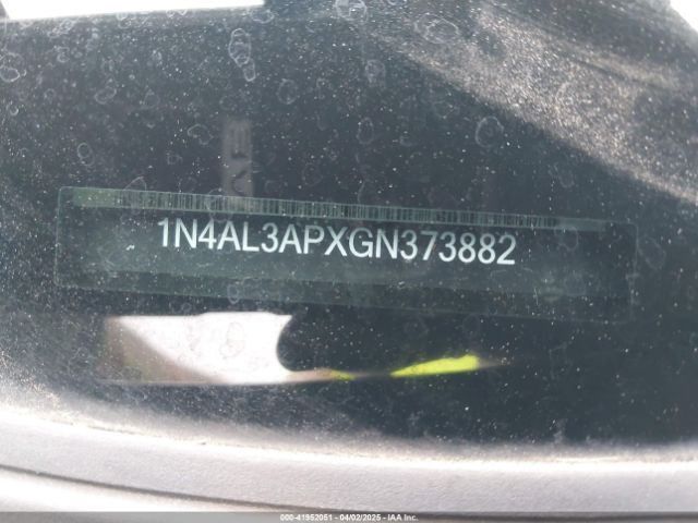 1N4AL3APXGN373882 Nissan Altima 2.5 Sr