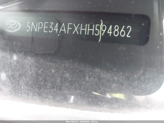 5NPE34AFXHH594862 Hyundai Sonata Sport