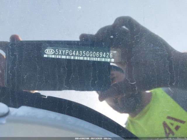 5XYPG4A35GG069426 KIA Sorento 2.4l Lx