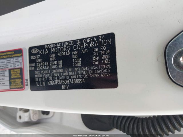 KNDJP3A50H7488994 KIA SOUL +