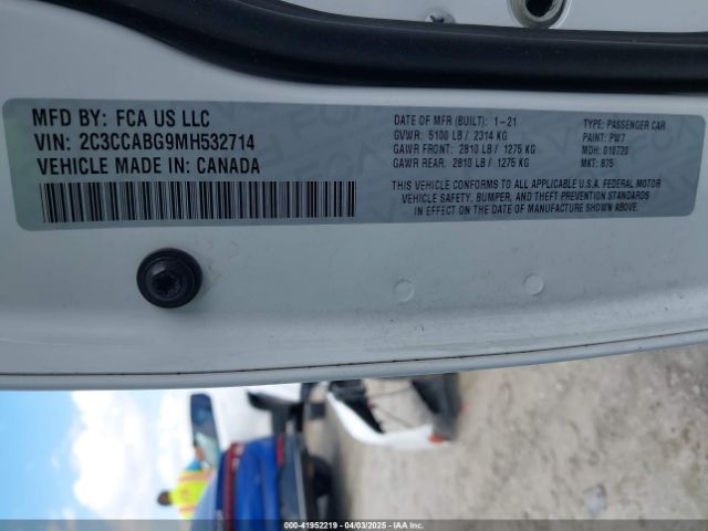 2021 CHRYSLER 300 2C3CCABG9MH532714 Photo 8