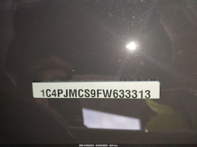 1C4PJMCS9FW633313 Jeep Cherokee Latitude