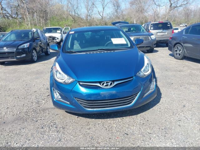 KMHDH4AE2GU544736 Hyundai ELANTRA SE