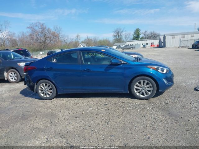 KMHDH4AE2GU544736 Hyundai ELANTRA SE