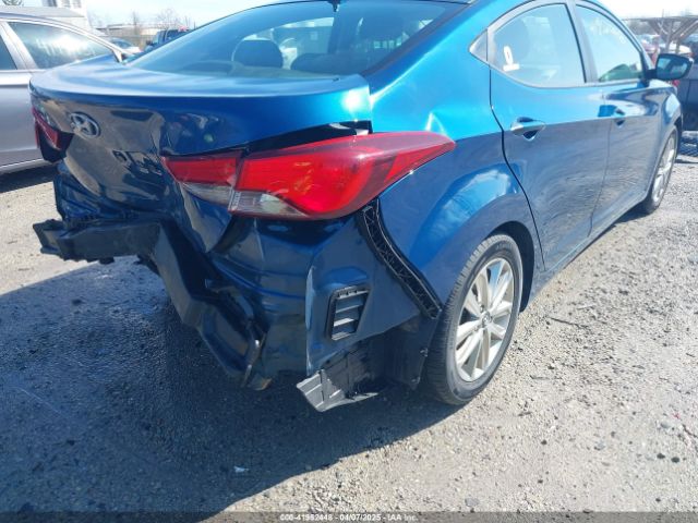 KMHDH4AE2GU544736 Hyundai ELANTRA SE