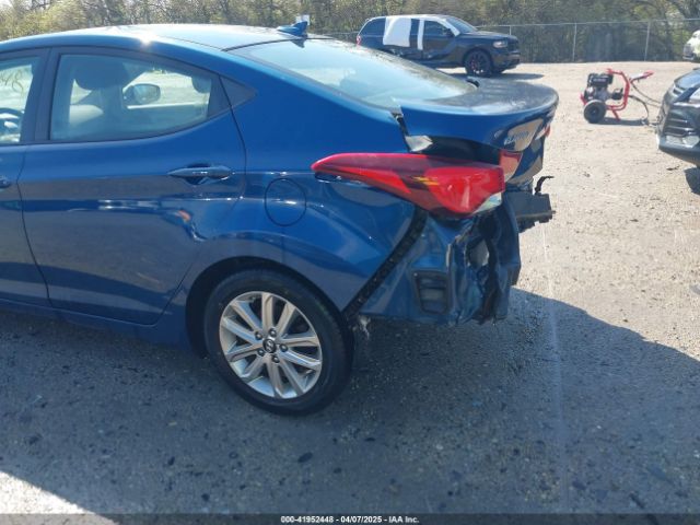 KMHDH4AE2GU544736 Hyundai ELANTRA SE
