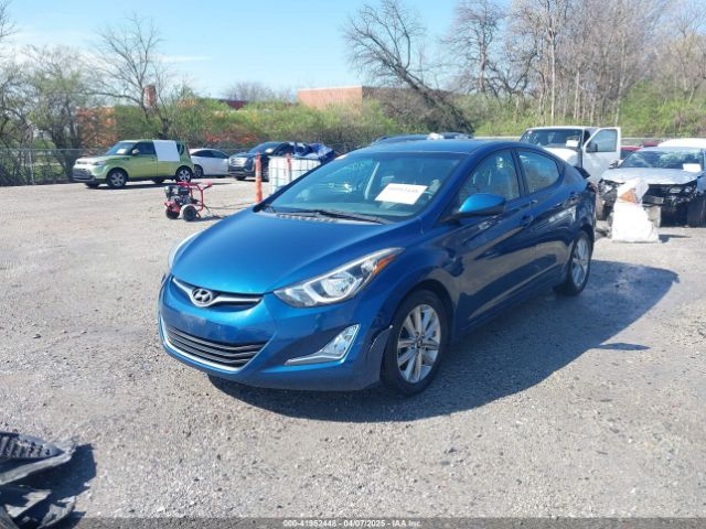 KMHDH4AE2GU544736 Hyundai ELANTRA SE