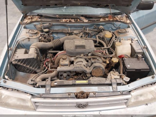 1991 SUBARU LEGACY 4S4BJ63C6M6923855 Photo 9