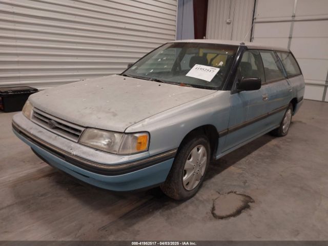1991 SUBARU LEGACY 4S4BJ63C6M6923855 Photo 1