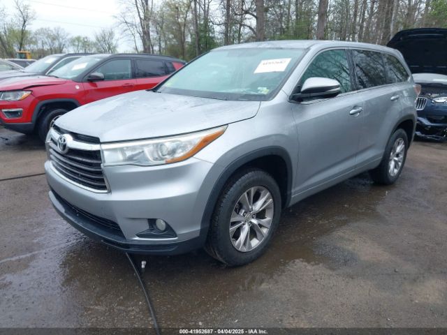 5TDZKRFH1FS055257 Toyota Highlander Le Plus V6