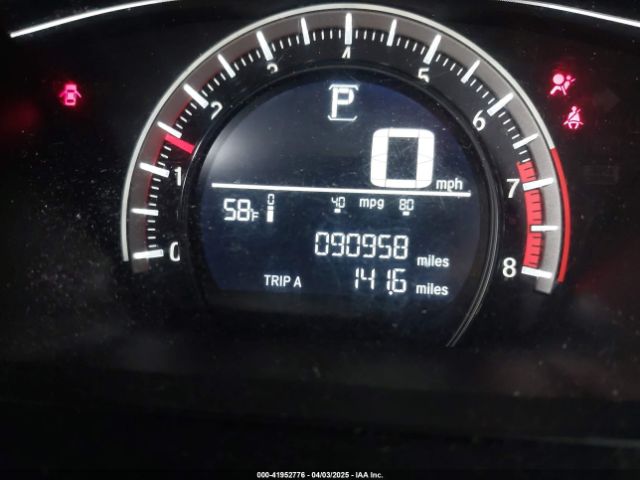 2HGFC4B0XGH312386 Honda Civic Lx-p