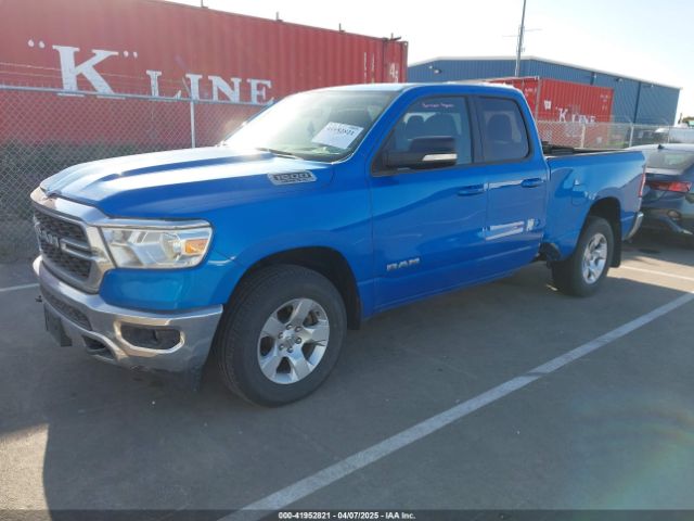 1C6SRFBT3NN162845 RAM 1500 Big Horn  4x4 6'4 Box