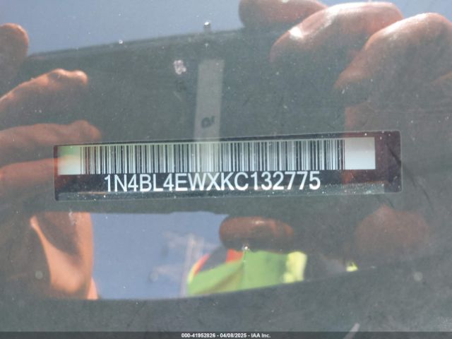 2019 NISSAN ALTIMA 1N4BL4EWXKC132775 Photo 8